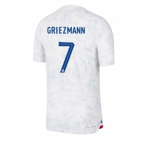 Francja Antoine Griezmann #7 Koszulka Wyjazdowych MŚ 2022 Krótki Rękaw